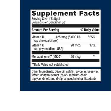 Vitamin D3 5000 + K